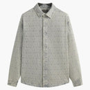 Kith Jacquard Crest Denim Apollo Shirt Atom