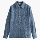 Kith Japanese Indigo Paisley Caldwell Shirt Indigo