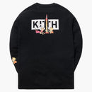 Kith Jetsons Rockets L/s Tee Black
