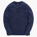 Kith Johnson Crystal Wash Baby Terry L/s Tee Obsidian Navy