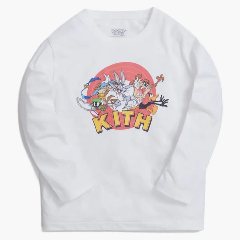 Kith Kids X Looney Tunes l/s tee vit