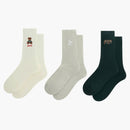 Kith Kithmas 3 Pack Crew Socks Multi