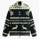 Kith Kithmas All-over Printed Sherpa Jacket Stadium