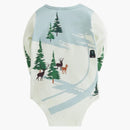 Kith Kithmas Baby Day Onesie Chalk