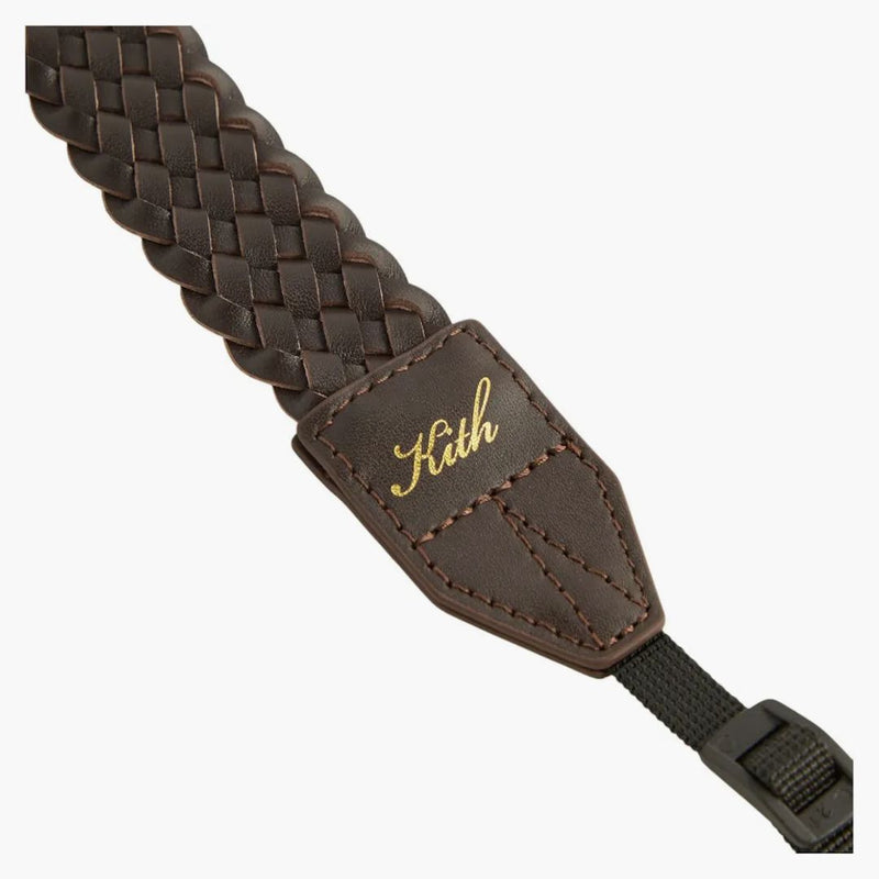 Kith Kithmas Braed Leather Camera Strap Incognito