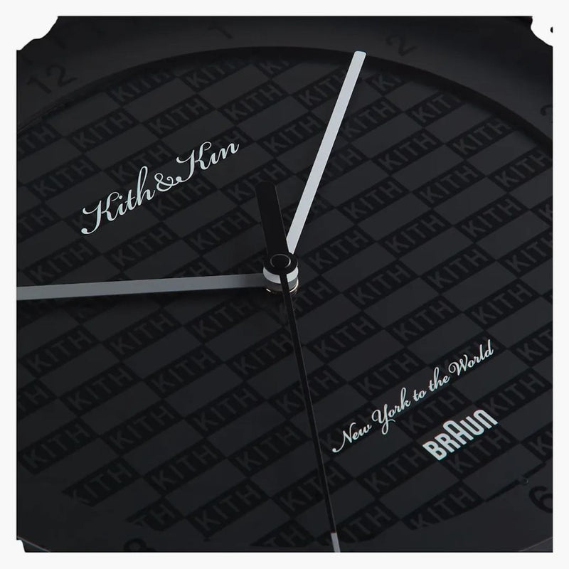 Kith Kithmas Braun Wall Clock svart