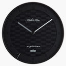 Kith Kithmas Braun Wall Clock Black