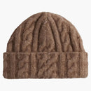 KITH KITHMAS CABLE KNIT Beanie Quicksand