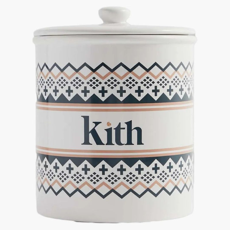 Kith Kithmas Cookie Jar White