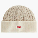 Kith Kithmas Kids Teddy Bear Beanie Heather Oatmeal