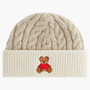 Kith Kithmas Kids Teddy Bear Beanie Heather Oatmeal