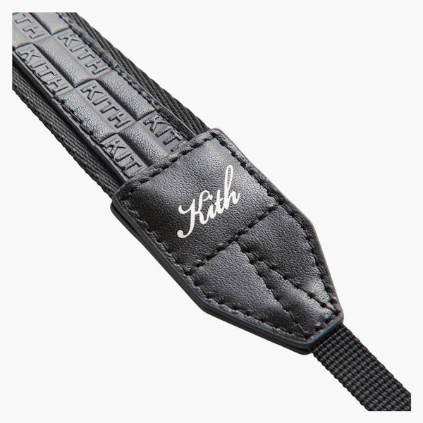 Kith Kithmas Monogram Camera Strap Black