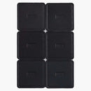 Kith kithmas monogram cuero posavasos negros