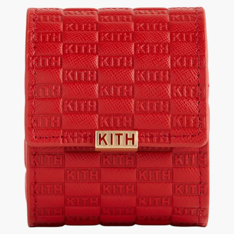 Kith Kithmas Monogram Saffiano Leather Single Watch Roll Fame