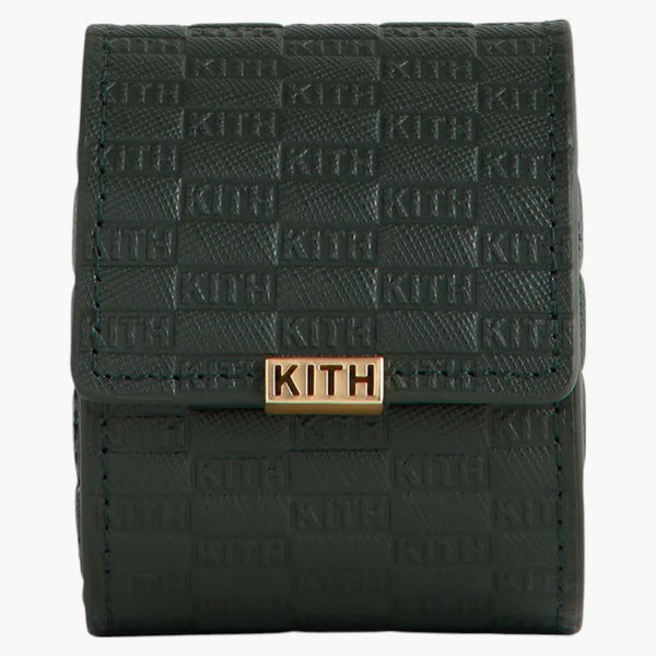 Kith Kithmas Monogram Saffiano Leather Single Watch Roll Stadium