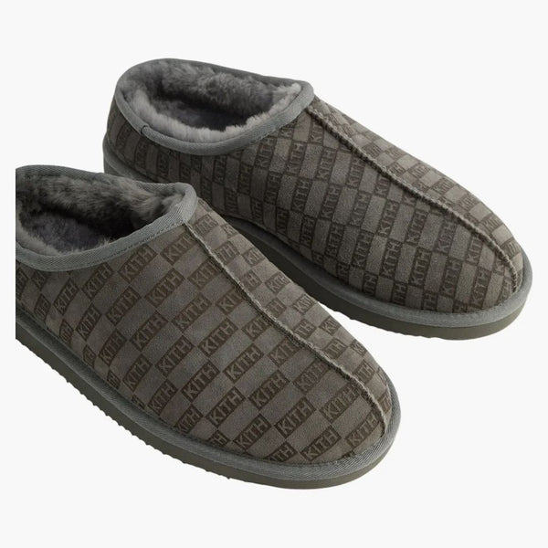 Kith Kithmas Monogram Shearling Slippers Idea