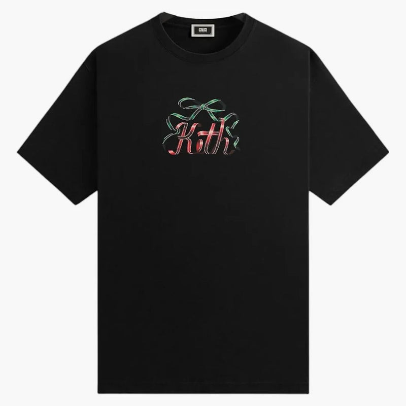 Kith Kithmas Ribbon Tee Black