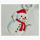 Kith Kithmas Snowman Hoodie Chalk