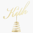 Kith Kithmas Tree Topper Gold