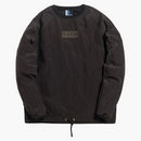 Kith L/s Crinkle Nylon Johnson Crewneck Espresso