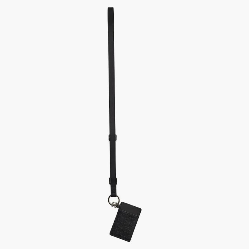 Kith läder lanyard svart
