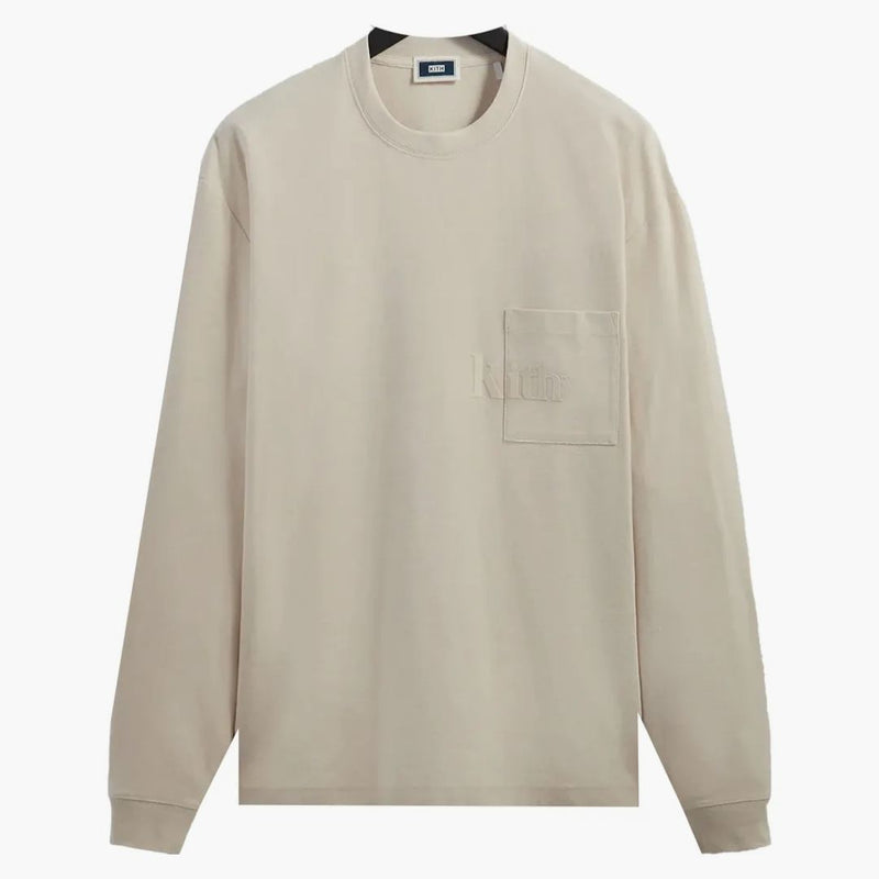 Kith Long Sleeve Quinn Tee Sediment