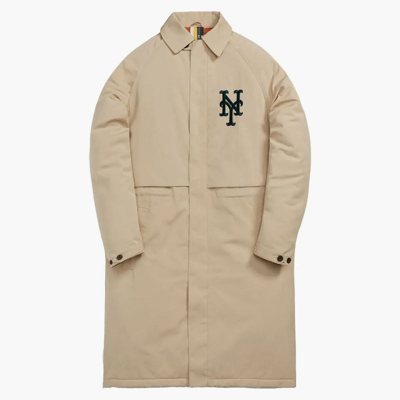 Kith MLB för New York Mets Crosby Trench Coat Canvas