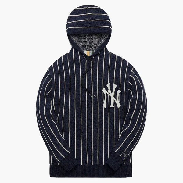 Kith MLB för New York Yankees Hayes Chenille Hoodie Nocturnal