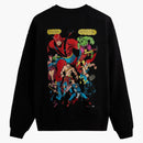 Kith Marvel Spider-man Allies Vintage Crewneck Black