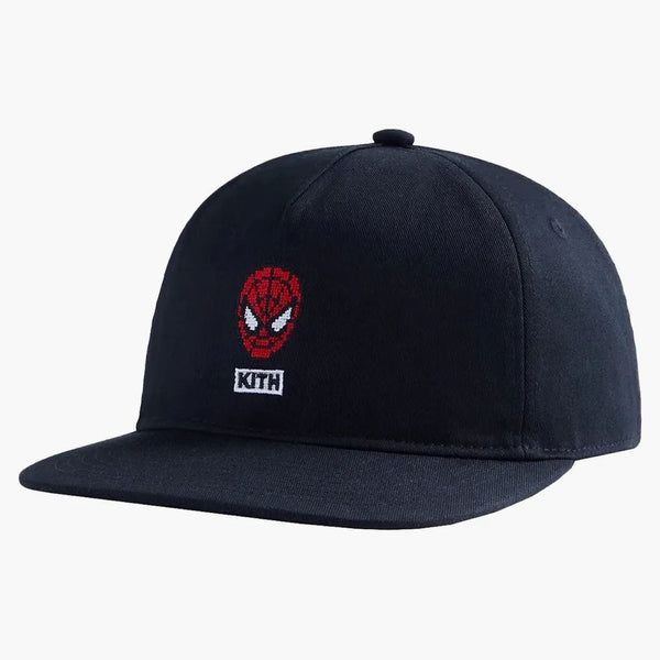 Kith Marvel Spider-Man Needle Point Snapback Black