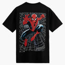 Kith Marvel Spider-man Web Logo Tee Black