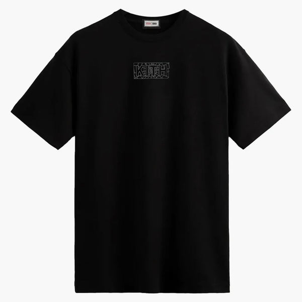 Kith Marvel Spider-man Web Logo Tee Black