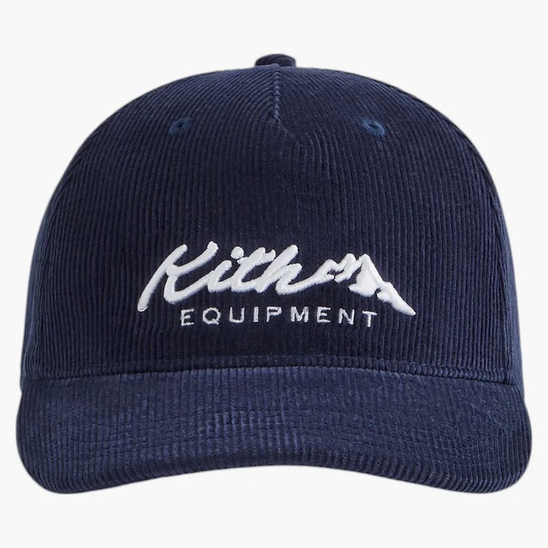 Kith Micro Cord Bay Low Pinch Crown Snapback nattlig