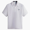 Kith Micro Waffle Drew Polo White