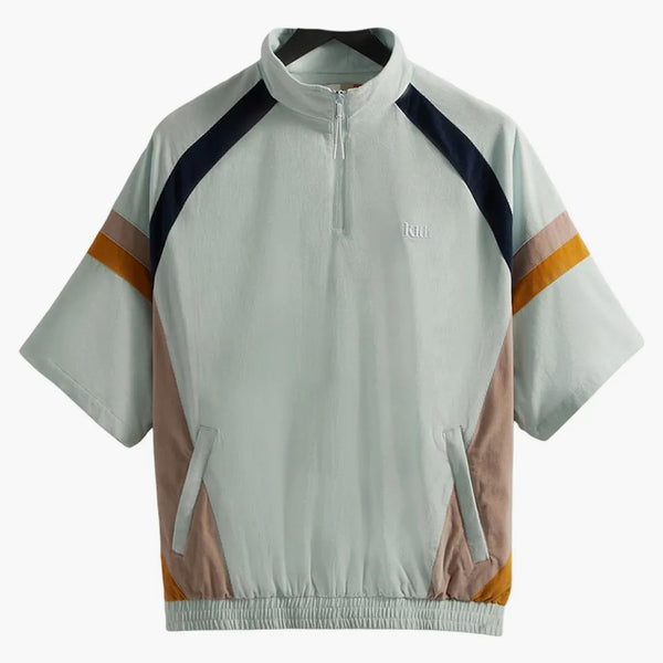 Kith Mixed Micro Cord Linden Retro Quarter Zip Glisten