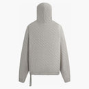 Kith Mixed Stitch Interlock Williams Iii Hoodie Light Heather Grey