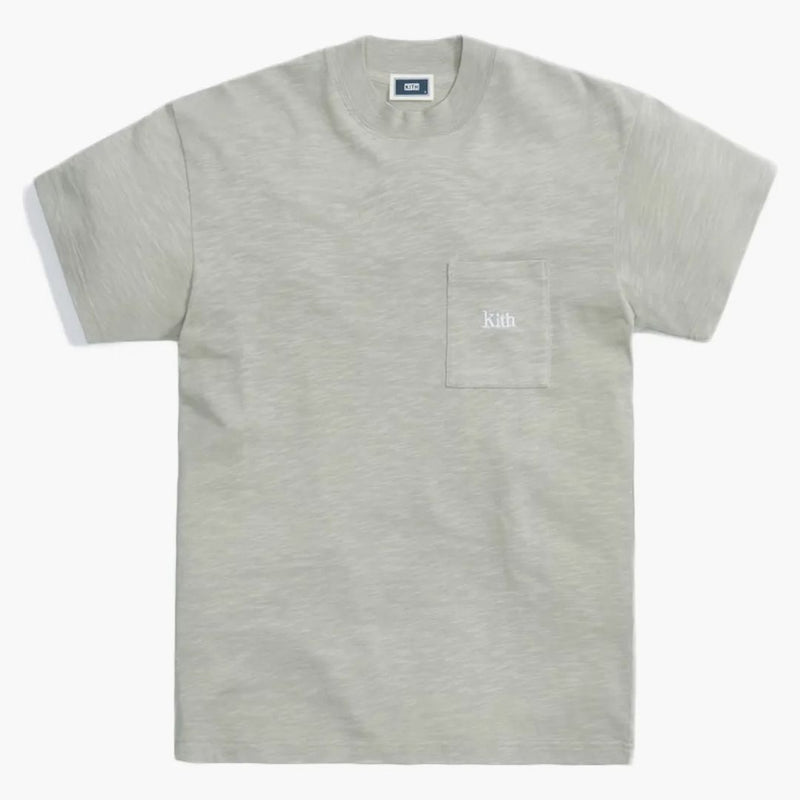 Kith Mock Neck Jfk Pocket Tee Plaster