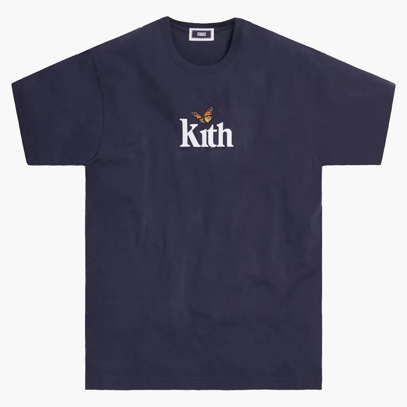 Kith Monarch Butterfly Tee Navy