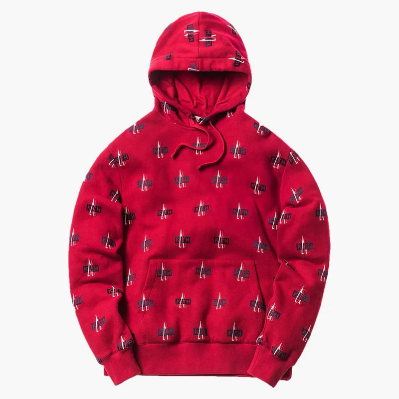 Kith Moncler Hoodie Red