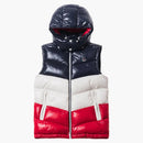 Kith Moncler Pelat Down Vest Navy/red