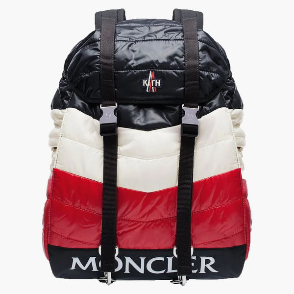 Kith Moncler ryggsäck Navy/White/Red