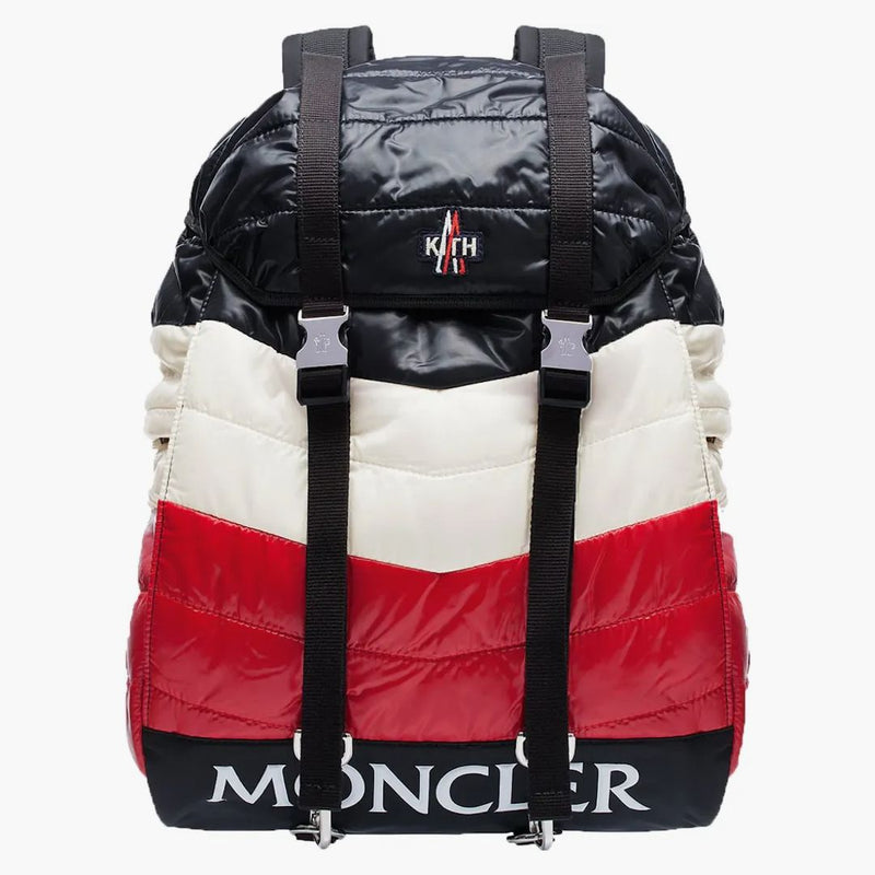 Kith Moncler ryggsäck Navy/White/Red