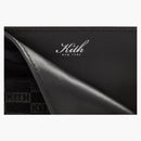 Kith Monogram Suede Card Holder Black