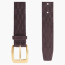 Kith Monogram Suede Leather Belt Incognito