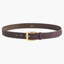 Kith Monogram Suede Leather Belt Incognito