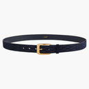 Kith Monogram Suede Leather Belt Ink