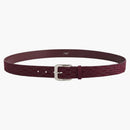 Kith Monogram Suede Leather Belt Magma