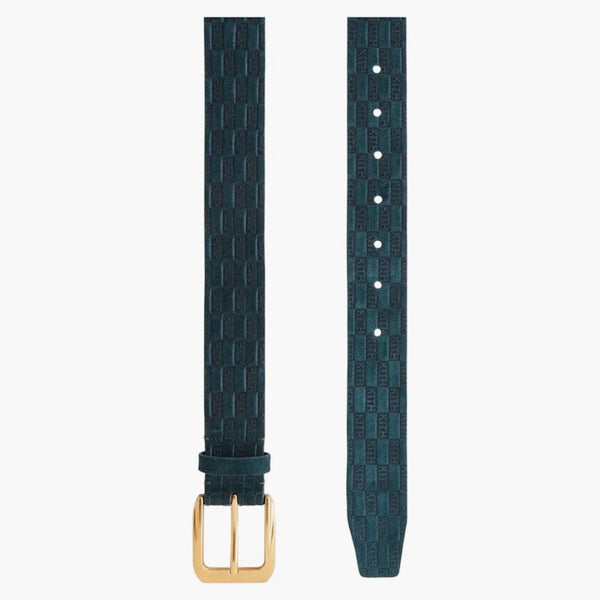 Kith Monogram Suede Leather Belt Stadium