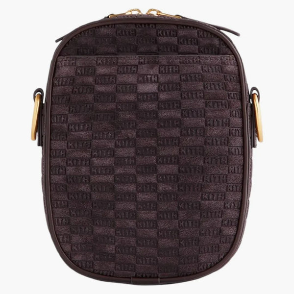 Kith Monogram Suede Passenger K15 Bag Incognito