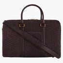 Kith Monogram Suede Traveler K40 Bag Incognito